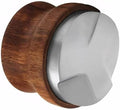 58mm Coffee Distributor – Stainless Steel & Walnut Wood, Adjustable Espresso Accessories for Professional Baristas (Coffee Distributor, 58mm) by Unknown