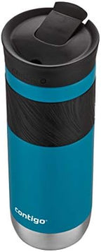 Contigo Byron 2.0 Stainless Steel Travel Mug with SNAPSEAL Lid and Grip Juniper, 20 oz (Pack of 4) - Image 4