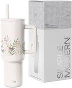 Simple Modern Disney Tumbler with Handle & Straw Lid | Insulated Stainless Steel Water Bottle Travel Mug Gifts for Women Her Trek Collection, Winnie The Pooh in the Wilderness, 40 Ounces (Pack of 12) by Unknown