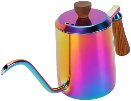 VINGVO Pour Over Coffee Kettle for Home Office Travel, 600ml - Image 2