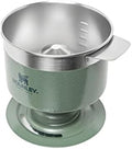 Stanley Perfect Brew Pour Over - Makes 1-6 Cups - Reusable Filter - No Disposable Paper Filters Needed - Compatible with Stanley Bottles - BPA-Free - Easy-clean Stainless Steel & Detachable Filter by Unknown