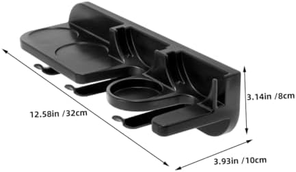 Wall Mounted Espresso Organizer for 51mm Machines, ABS Black - Image 2