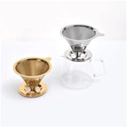 Reusable Coffee Filter Holder Double Layer Stainless Steel - Image 6