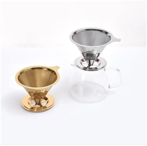 Reusable Coffee Filter Holder Double Layer Stainless Steel - Image 6