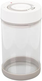 Yosoo Health Gear Electric Vacuum Canister, Sealed Glass Jar for Tea Coffee Beans Nuts Storage, with Built in 500mAh Battery, High Borosilicate Glass Kitchen Organizer (950ml) by YosooHealthGear