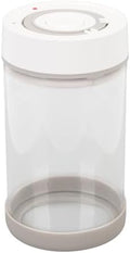 Electric Vacuum Canister Airtight Glass Storage Jar Vacuum Glass Canister Sealed Jar Food Container for Tea Coffee Beans Nuts Snacks with 500mAh Built in Battery (950ml) by Unknown