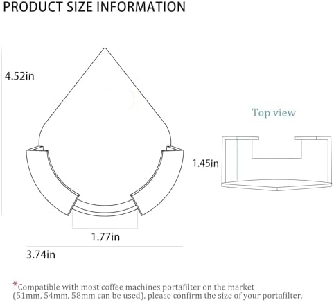 Compatible for MHW-3BOMBER Portafilter Wall Rack - Image 4