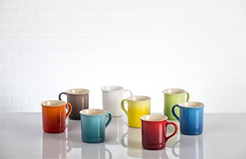 Le Creuset Stoneware Vancouver Mug, Set of 4, 14 oz. each, Cerise - Image 5