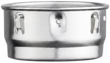 Stainless Steel Tea Infuser for Loose Leaf - Fine Mesh Strainer Fits Mugs & Cups (1.5-1.77 Inch Diameter) by Unknown