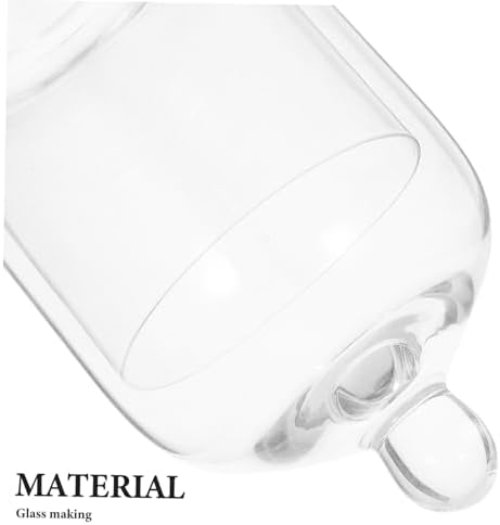 SHOWERORO Smoky Glass Cocktail Cup with Lid Japanese Style for Bars Home - Image 3