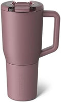 BrüMate Müv - 35oz 100% Leak Proof Insulated Coffee Mug with Handle & Lid - Stainless Steel Coffee Travel Mug - Double Walled Coffee Cup (Rose Taupe) by Br%C3%BCMate