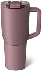 BrüMate Müv - 35oz 100% Leak Proof Insulated Coffee Mug with Handle & Lid - Stainless Steel Coffee Travel Mug - Double Walled Coffee Cup (Rose Taupe) by Br%C3%BCMate