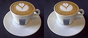 Holland Plastics 2 X Lavazza 8 oz Americano Cups and Saucers by Holland+Plastics