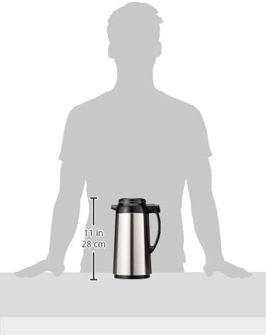 Zojirushi AFFB-10SAXA Premium Thermal Carafe, 1.0 Liter, Brushed Stainless Steel - Image 2