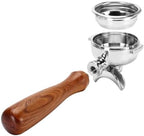 DIBTSA 58mm Portafilter Double Spouts 2 Ears Compatible with E61 Group Head, Flair 58, ECM, Rocket, Sanremo, Synesso, Slayer, Espresso Machine Parts - Image 2