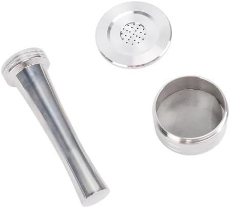 DAN&DRE Coffee Pod Filter, Safe Easy To Use Stainless Steel Easy To Reusable Coffee Pod for Machine (with Paper Filters Brush Spoon Press Hammer) - Image 2