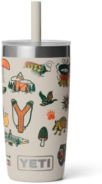 YETI Rambler Jr. 10 Oz Tumbler with Silicone Straw Lid by YETI