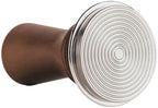 51/53/58MM Solid Wood Espresso Tamper Manual Press Coffee Tampers with Calibrated Spring Loaded Home Coffee Barista Accessories(53MM-Thread) - Image 4