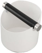 Stainless Steel Coffee Grounds Knock Box, 4.5 Inch Coffee Knock Box with Removable Knock for Home (White) - Image 4