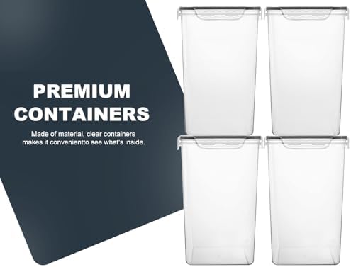 M MCIRCO Extra Large 4 Pack, 6.5L/7qt/220oz Tall Food Storage Containers - Image 4