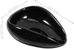 Tea Vessel Ceramic Coffee Bean Dosing Cup Coffee Bean Weight Tray Container Coffee Bean Measuring Cup Spoon Flower Loose Tea Scoop Coffee Bar Organizer Chinese Tea Ceremony Accessories (Black) - Image 5