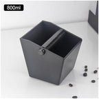 Coffee Knock Box, Anti-Slip Espresso Dump Bin with Removable Knock Bar - Image 2