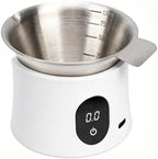 Coffee Scale Digital with Dosing Cup LED Display for Beans (White) by oreilet