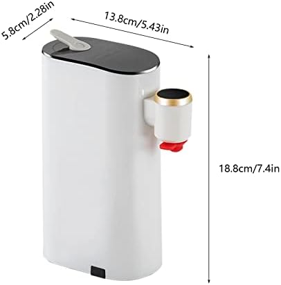 Mini Portable Instant Hot Water Dispenser - 1200W, 3s Quick Heating, 5 Adjustable Temperatures for Bottled Water - Image 5
