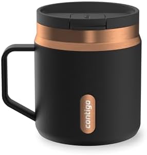 Contigo SnapSeal 14 oz Stainless Steel Vacuum-Insulated Water Bottle with Leakproof AutoClose Lid (Straw-Compatible), BPA-Free & Lead-Free, Dishwasher Safe by Contigo
