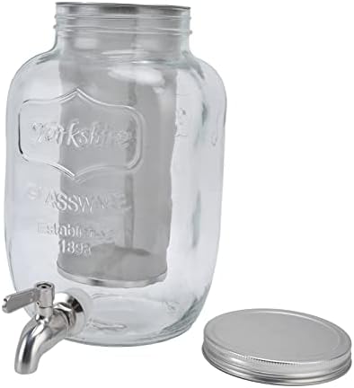 Dpofirs 4L Cold Brew Coffee Maker | Retro Glass Iced Coffee Dispenser for Home Kitchen - Image 3