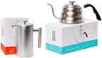Barista Warrior French Press Coffee Maker & Gooseneck Kettle by BaristaWarrior