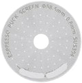 51/53/58.5mm Puck Screen 0.2/0.8mm Metal Reusable Coffee Filter For Espresso Portafilter Basket Coffee Accessories(Hollow 58.5mm 0.8mm) by Unknown
