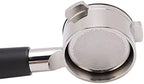 54mm 3 Ears Bottomless Coffee Portafilter, Food Grade Stainless Steel Espresso Portafilter with Black Handle, Coffee Machine Accessory Compatible with 8 Series (Black) - Image 3