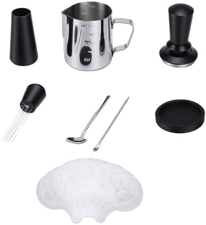 Adjustable Stainless Steel Coffee Tamper Kit 51mm, with Milk Frothing - Image 6