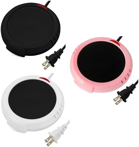 Candle Warmer Black with White and Pink Warmer by BULK+PARADISE