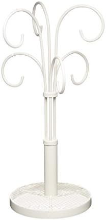 KitchenCraft Classic Collection Wrought Iron Mug Tree Stand, 37 cm (14.5 12 Month Guarantee by KitchenCraft