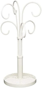 KitchenCraft Classic Collection Wrought Iron Mug Tree Stand, 37 cm (14.5 12 Month Guarantee by KitchenCraft