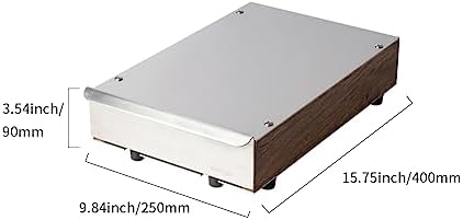 watchget Stainless Steel Knock Box Drawer, Large Capacity - Image 2