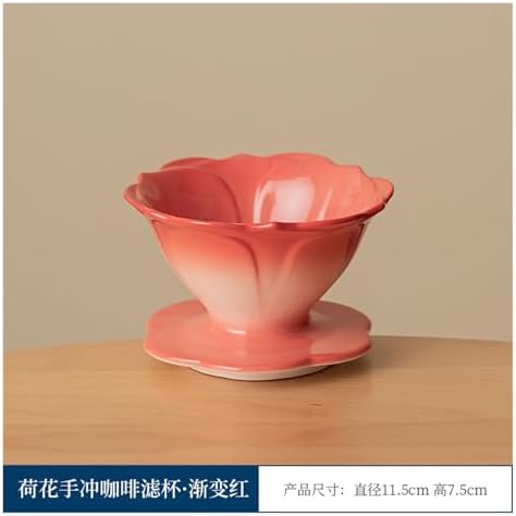 Porcelain Coffee Dripper Ceramic Filter Cup Manual Brew Tool Chic Home Barista Accessories Reusable(Black) - Image 7