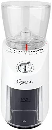 Capresso Infinity Plus Conical Burr Grinder, White, 11 oz (Pack of 2) - Image 5