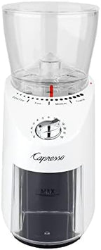 Capresso Infinity Plus Conical Burr Grinder, White, 11 oz (Pack of 2) - Image 5