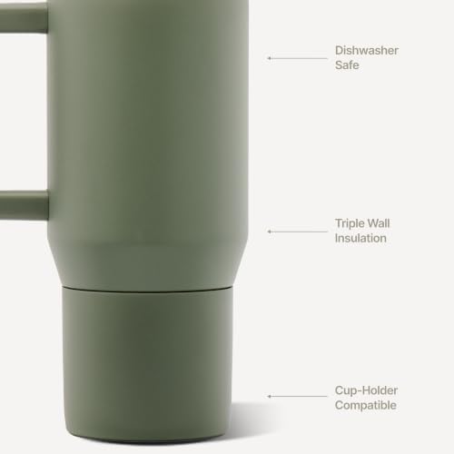 HydroJug Traveler 20oz Kids Insulated Tumbler with Handle, Courtyard - Image 3