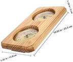 Sauna Hygrothermograph Wall Thermometer with Scale for Indoor Use - Image 2