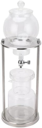Cold Brew Drip Tower, Glass Filter, Stainless Steel Adjustable Dripper with Reusable Design, Ideal for Home Kitchen, 600ml - Image 7