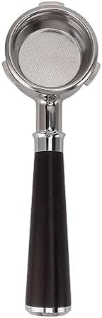 Ymiko Set Ear for 58mm Bottomless Portafilter with Solid Wood Handle Compatible with Barsetto Coffee Machine Stainless Steel Design for Enhanced Brewing Experience (#3) - Image 6