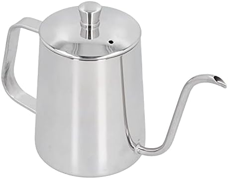 600ml 304 Stainless Steel Coffee Kettle Pour Over Coffee Pot for Home Kitchen Coffeemaker Carafes by Aqur2020