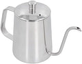 600ml 304 Stainless Steel Coffee Kettle Pour Over Coffee Pot for Home Kitchen Coffeemaker Carafes by Aqur2020