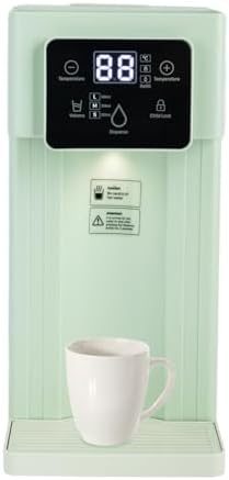 Instant Hot Water Dispenser, 110V 1500W Electric Tea Kettle with 0.8Gal Water Tank and Safety Lock, Adjustable Water Temp & Quantity Hot Water Dispenser with Night Light, for Home, Office (Green) - Image 5