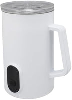 ZJchao Electric Milk Frother And Steamer Automatic Warm Cold Milk Foamer For Coffee Latte Cappuccino Hot Chocolate 304 Stainless Steel 160ML Frothing 350ML Heating 580ML Total (US Plug 110V) - Image 5
