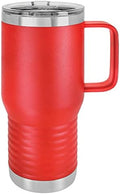 Polar Camel 20 oz. Vacuum Insulated Travel Mug with Slider Lid (Red) by Polar+Camel